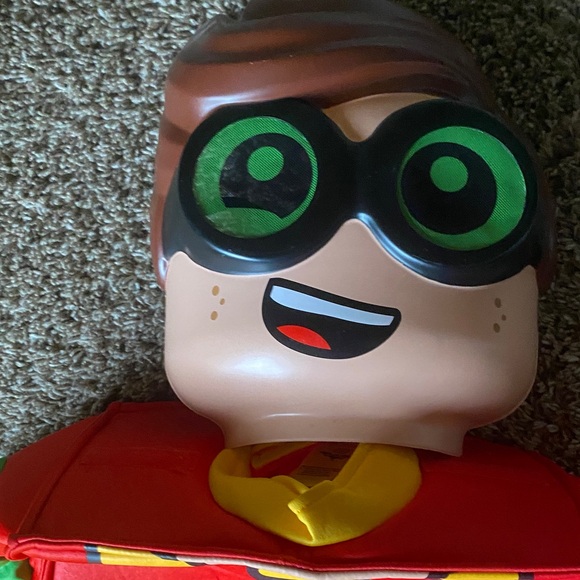Lego Robin Costume Lego Batman Movie Halloween complete 6-piece set - Picture 4 of 12